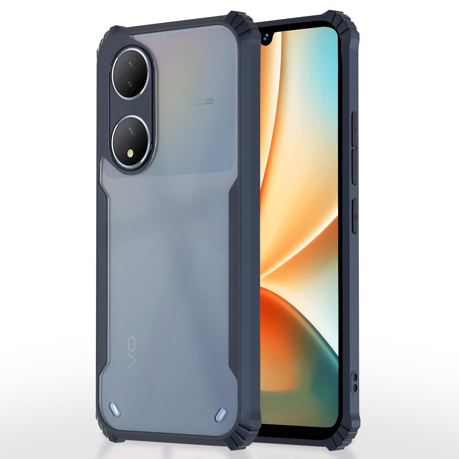 Blue mobile cover for Vivo Y100 5G – Pikkme