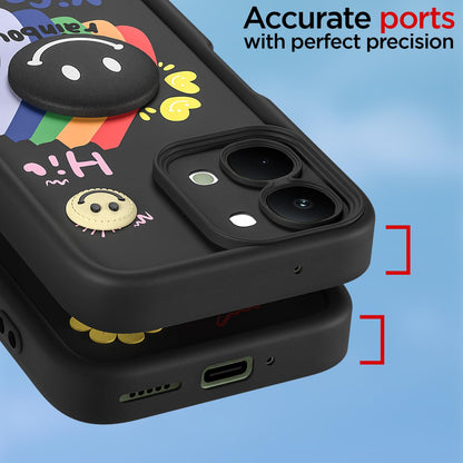 Pikkme black Soft Silicone mobile cover for Vivo T5x/Y51 Pro/iQOO Z11x 5G – photo 4