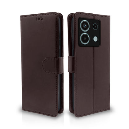 Pikkme coffee mobile flip cover for Redmi Note 13 Pro 5G