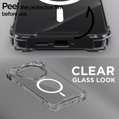Vivo X200T 5G phone cover in transparent mag-safe by Pikkme – photo 3