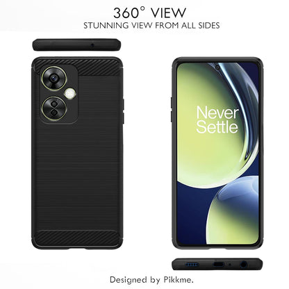 Black mobile back cover for OnePlus Nord CE 3 Lite 5G – Pikkme – photo 3