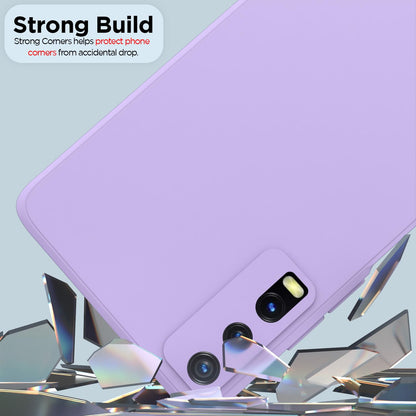 Pikkme Vivo Y12s/Y20/Y20i/Y20G Liquid Silicone purple mobile back cover – photo 5