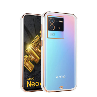 iQOO Neo 6 5G phone cover in white by Pikkme