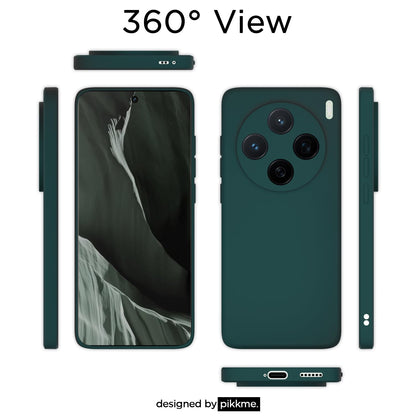 Pikkme Vivo X200 5G Matte green back cover – photo 4