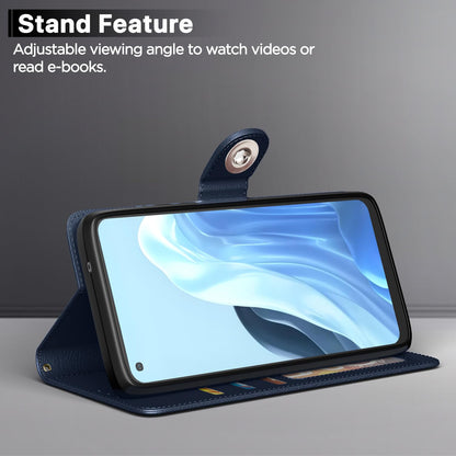 Blue wallet flip cover for Oppo Reno 7 5G – Pikkme – photo 3