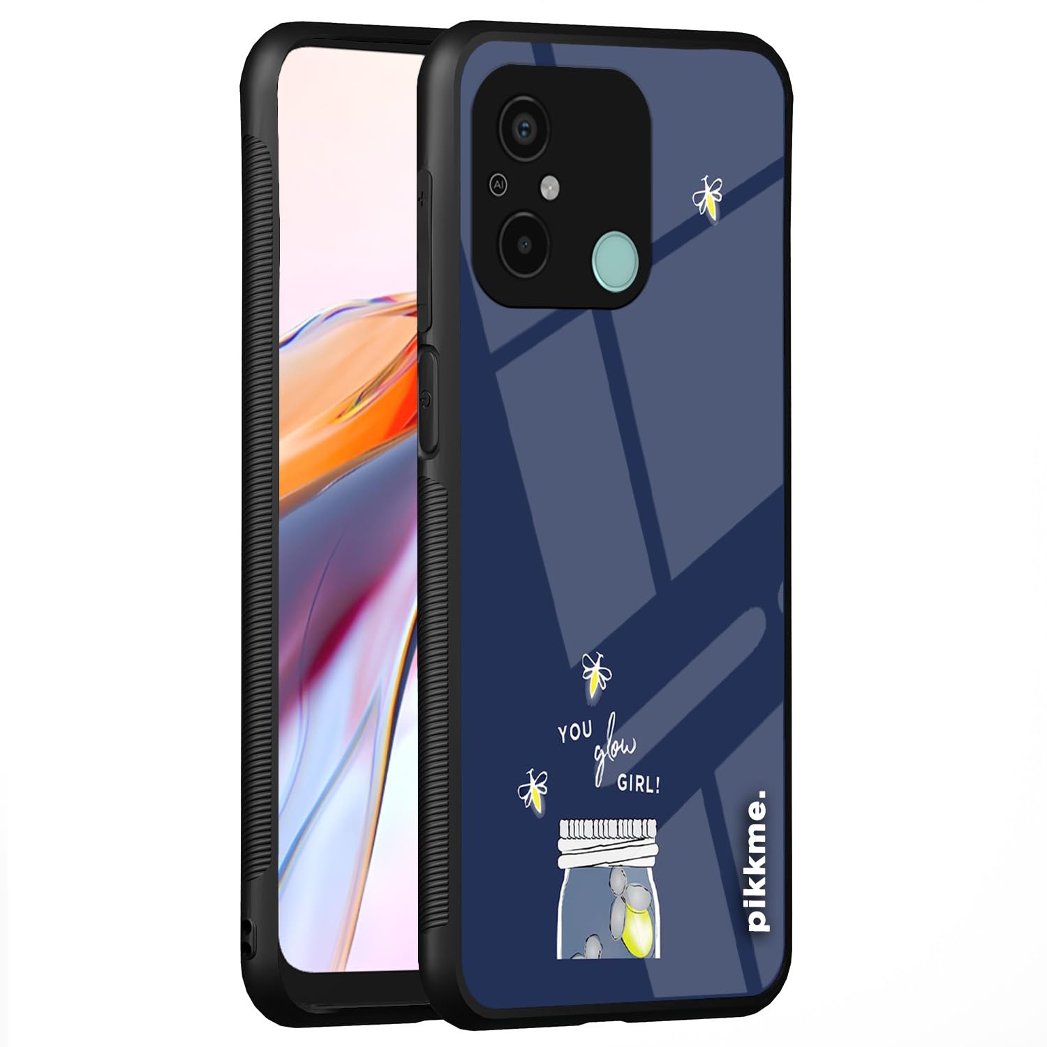 Pikkme Hybrid phone cover for Redmi 12C/Poco C55