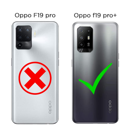Oppo F19 Pro Plus Matte mobile back cover in black by Pikkme – photo 2