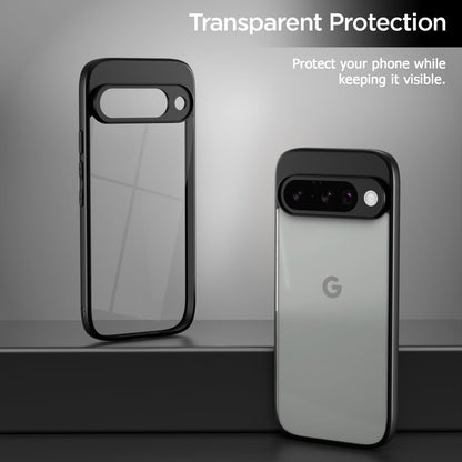 Pikkme Google Pixel 10 Eagle 2 Shockproof Sleek Hybrid Armor Back Cover (Black)