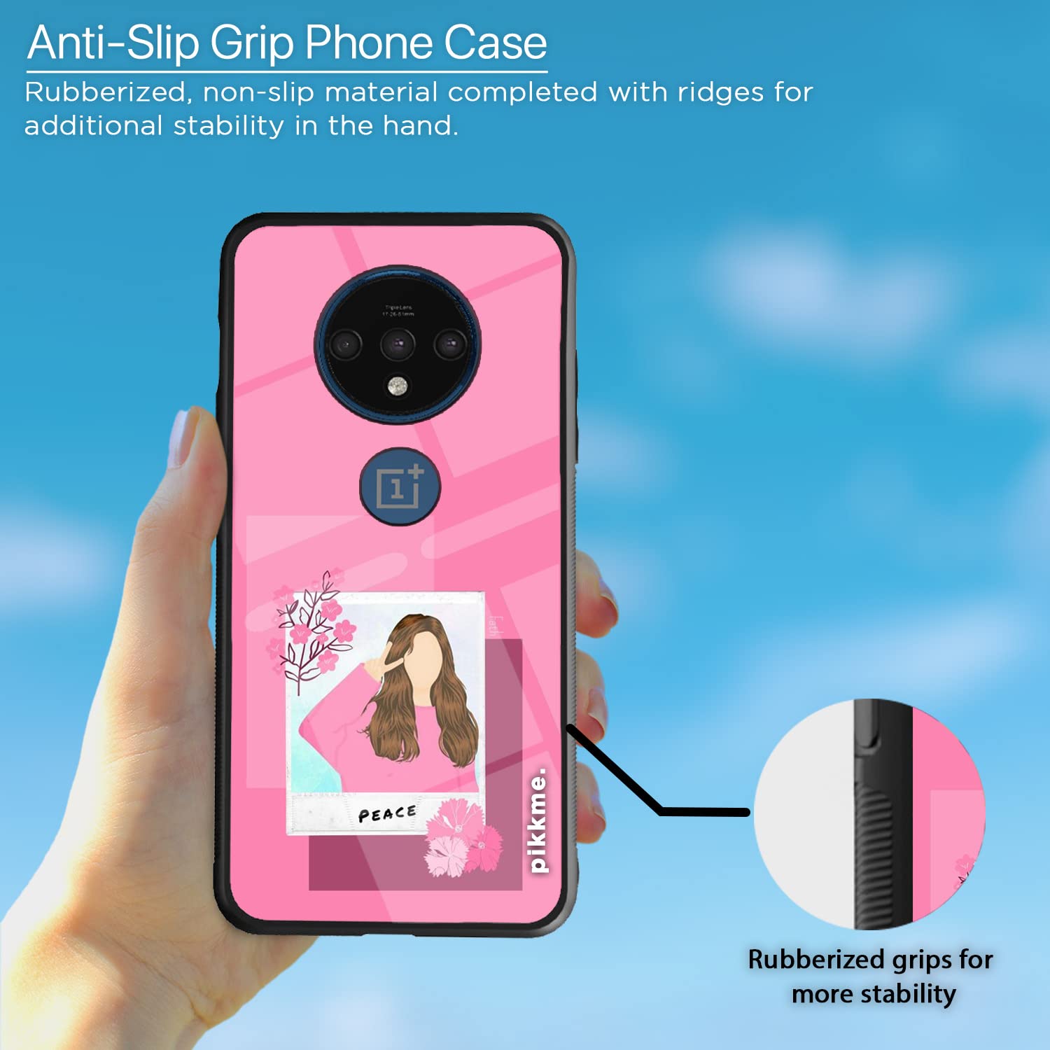 Pikkme Hybrid mobile back cover for OnePlus 7T – photo 5