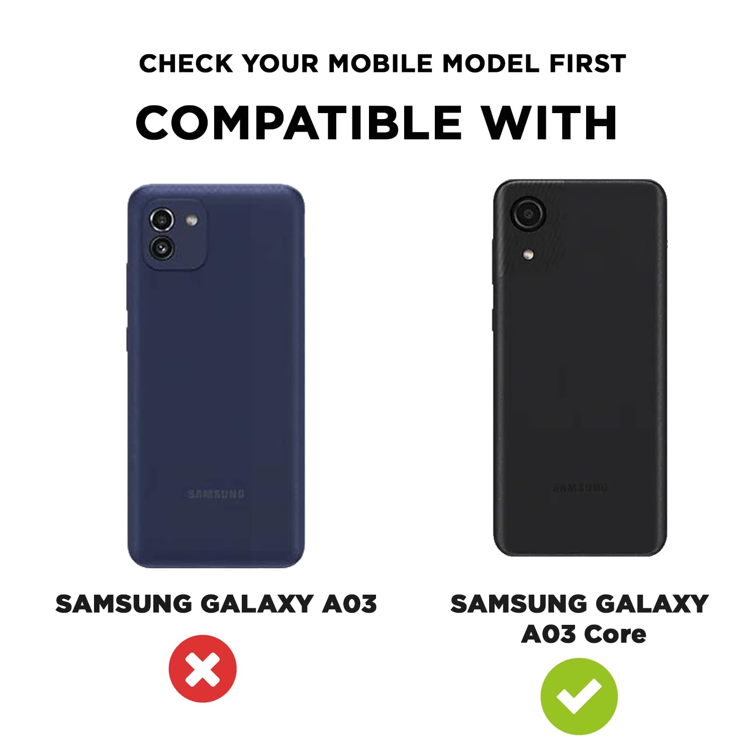 Pikkme black Hybrid mobile cover for Samsung A03 Core – photo 7