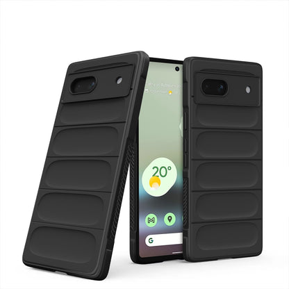 Pikkme Google Pixel 6A black mobile back cover