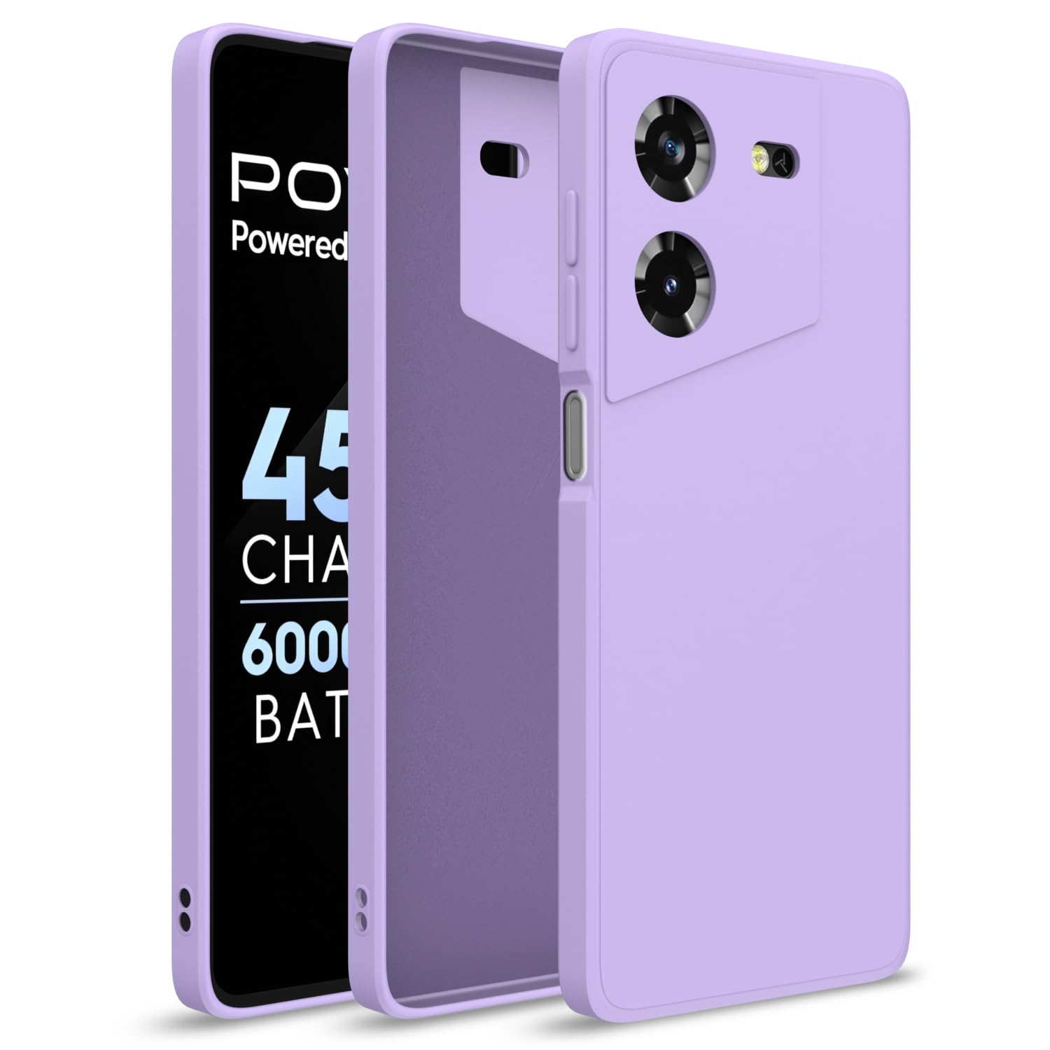 Tecno Pova 5/Pova 5 Pro 5G mobile cover in purple by Pikkme