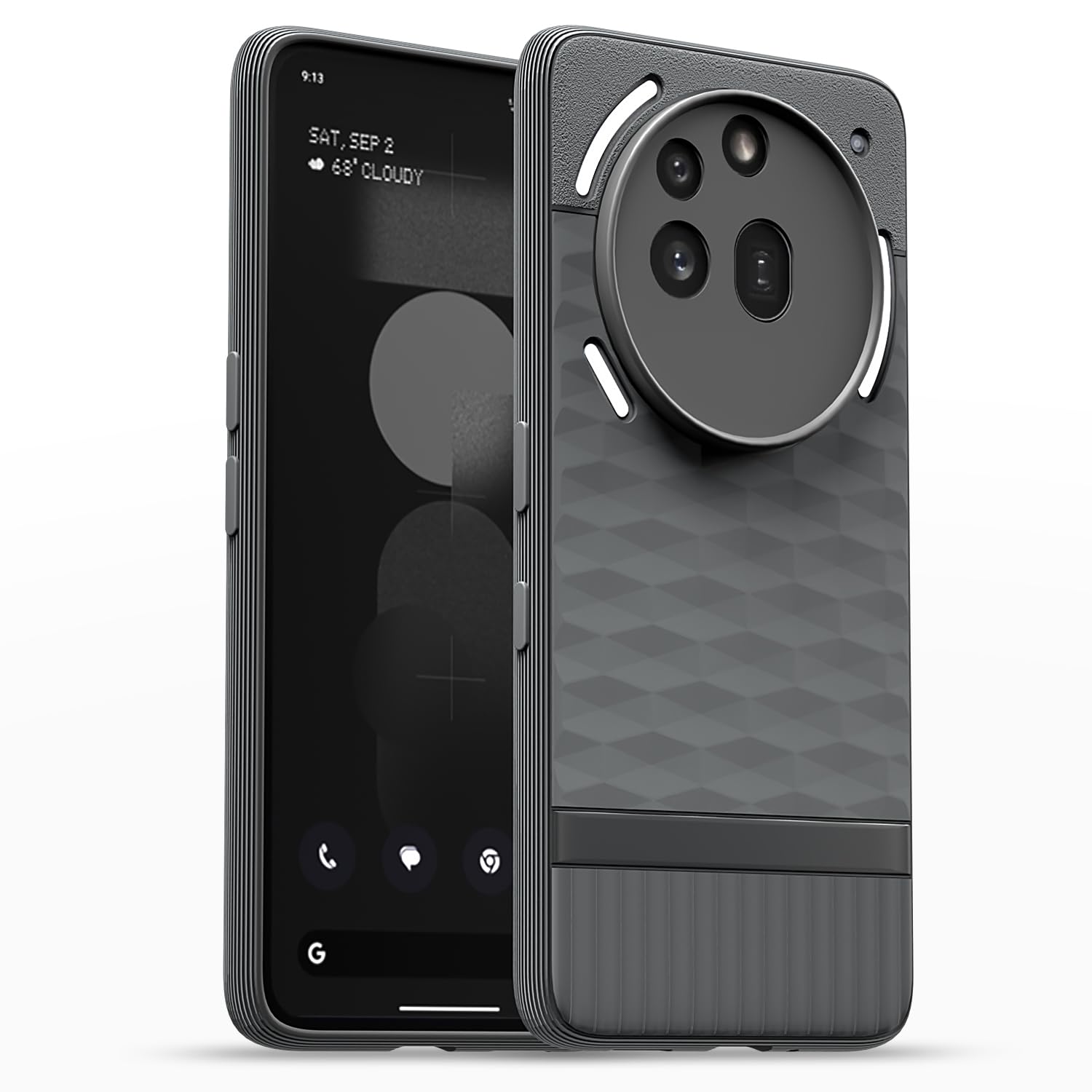 Pikkme Nothing Phone 3a Pro 5G grey mobile cover