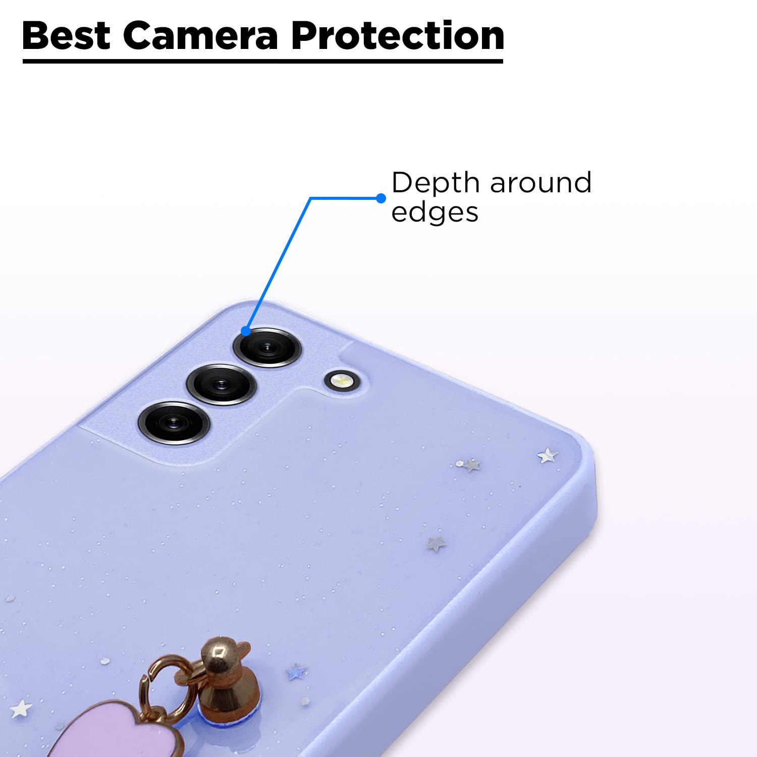 Pikkme purple mobile cover for Samsung S21 FE 5G – photo 2