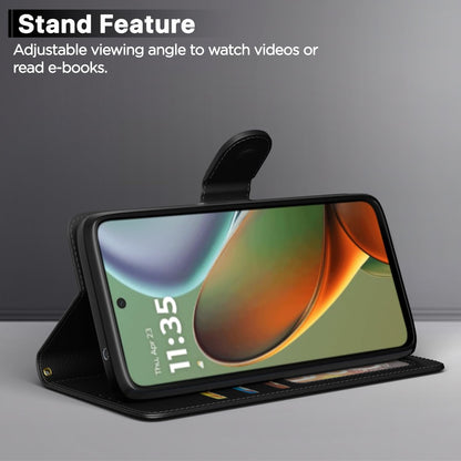 Pikkme black Wallet flip case for Moto G15 – photo 3