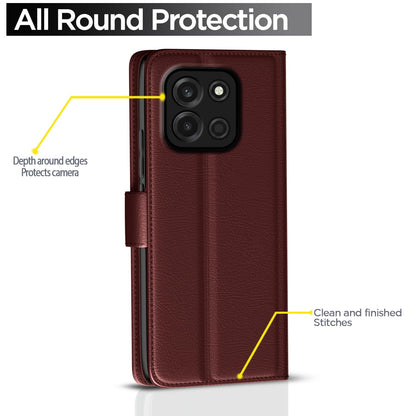 Pikkme OnePlus Nord 6 5G brown flip cover – photo 4