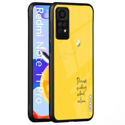 Pikkme Redmi Note 11 Pro/Note 11 Pro Plus 5G Hybrid mobile back cover