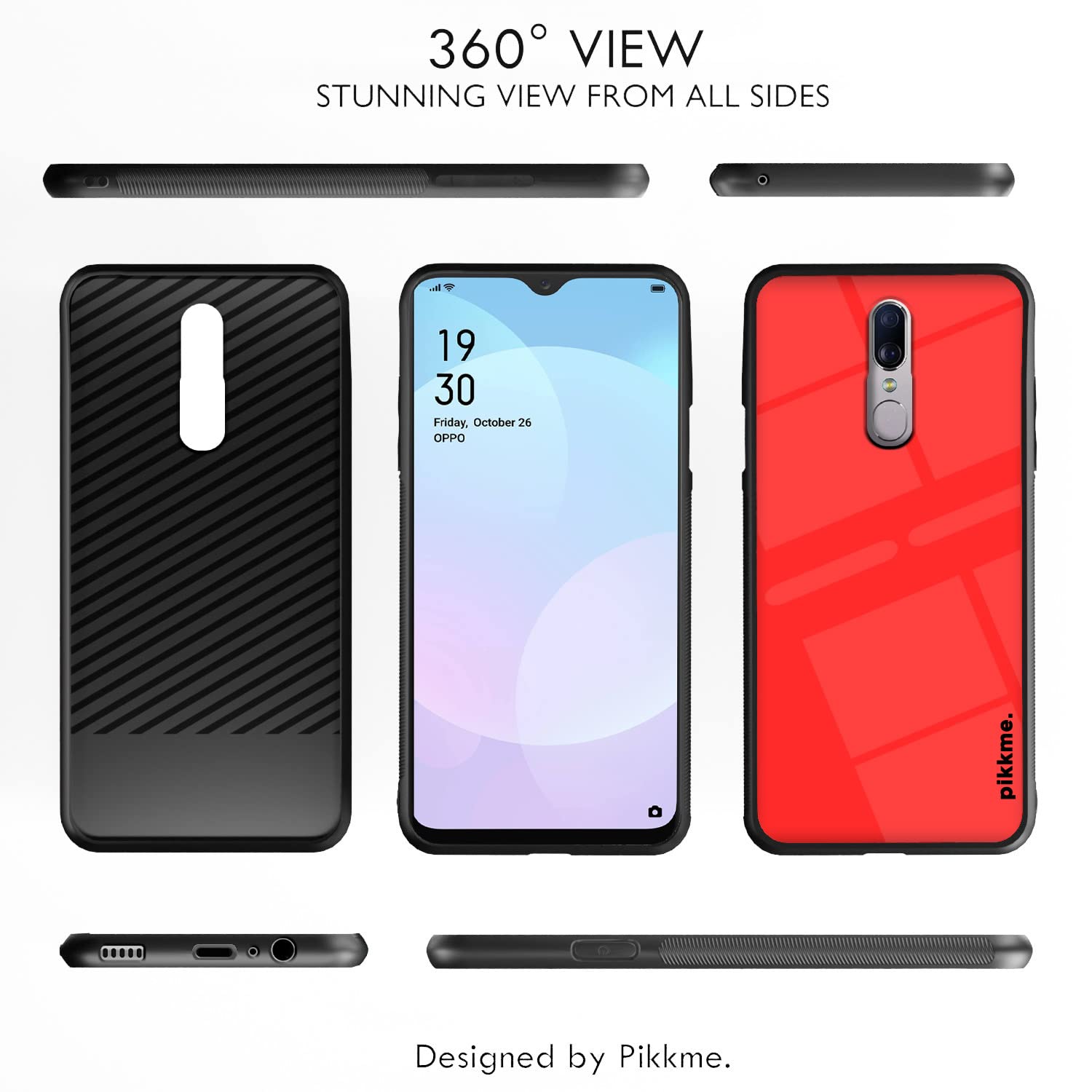 Pikkme Oppo F11 Hybrid mobile back cover – photo 2