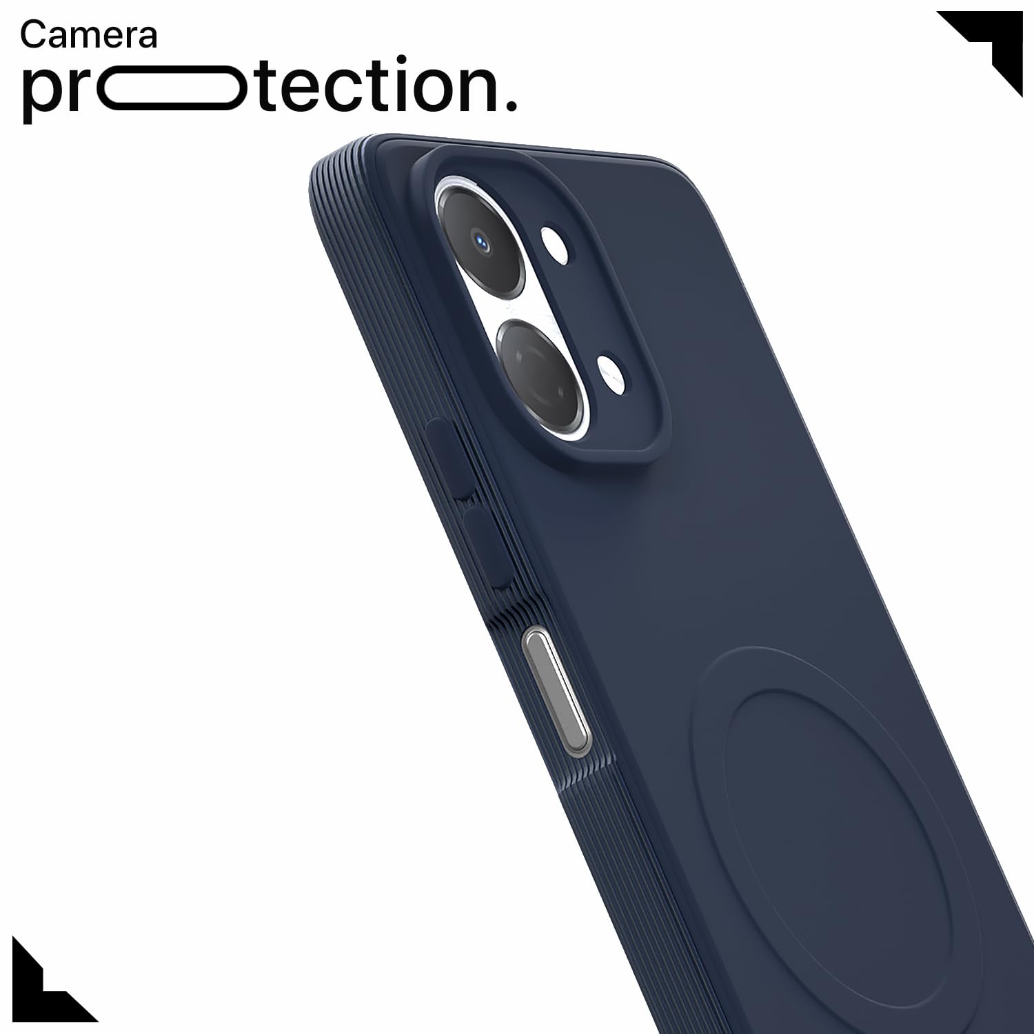 Pikkme Tecno Spark Go 3 MagSafe blue back cover – photo 5