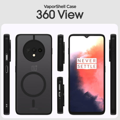 OnePlus 7T phone cover in black smoke mag-safe by Pikkme – photo 2