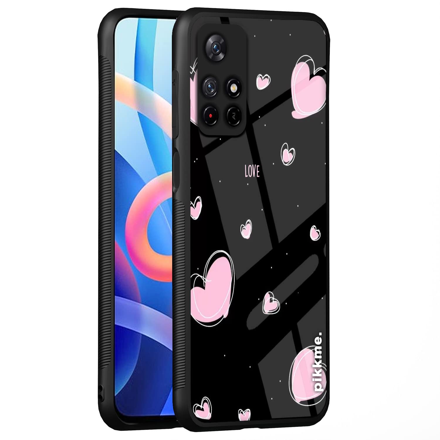Pikkme Hybrid phone cover for Redmi Note 11T/Poco M4 Pro 5G