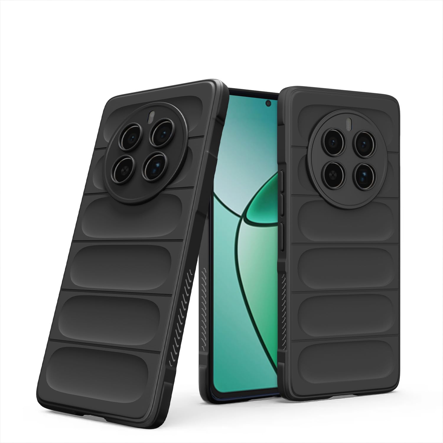 Pikkme Realme 12 Plus/P1/Narzo 70/70 Pro 5G black phone cover