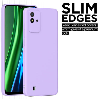 Pikkme Realme Narzo 50i Matte purple phone cover – photo 6
