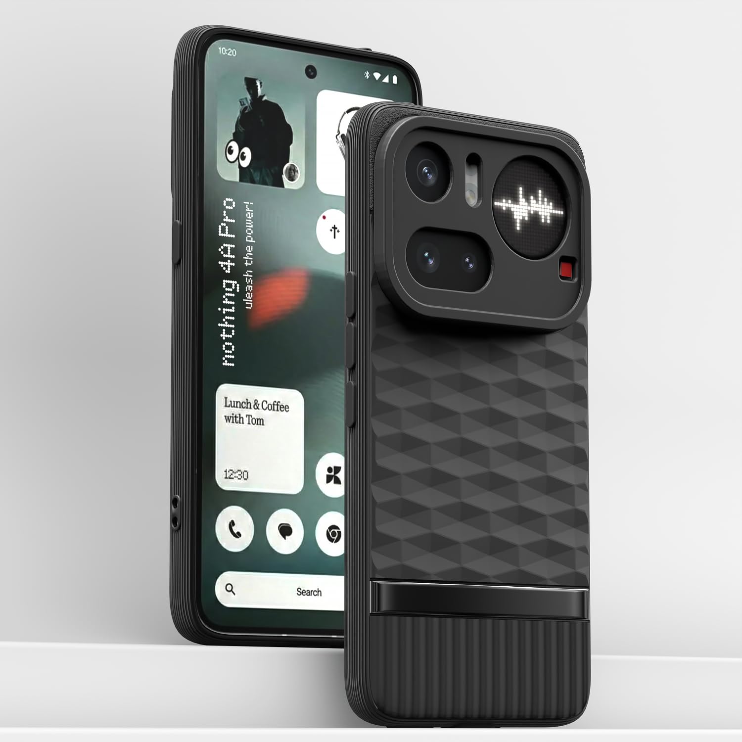 Pikkme black Silicone phone cover for Nothing Phone 4a Pro 5G – photo 2