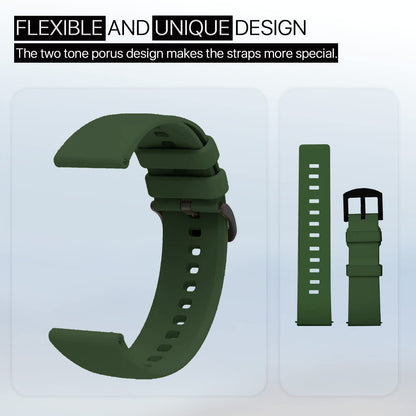 Pikkme Black Hook Strap Compatible (Olive Green) – photo 4