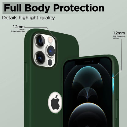 Pikkme atrovirens mobile cover for iPhone 12 Pro Max – photo 3