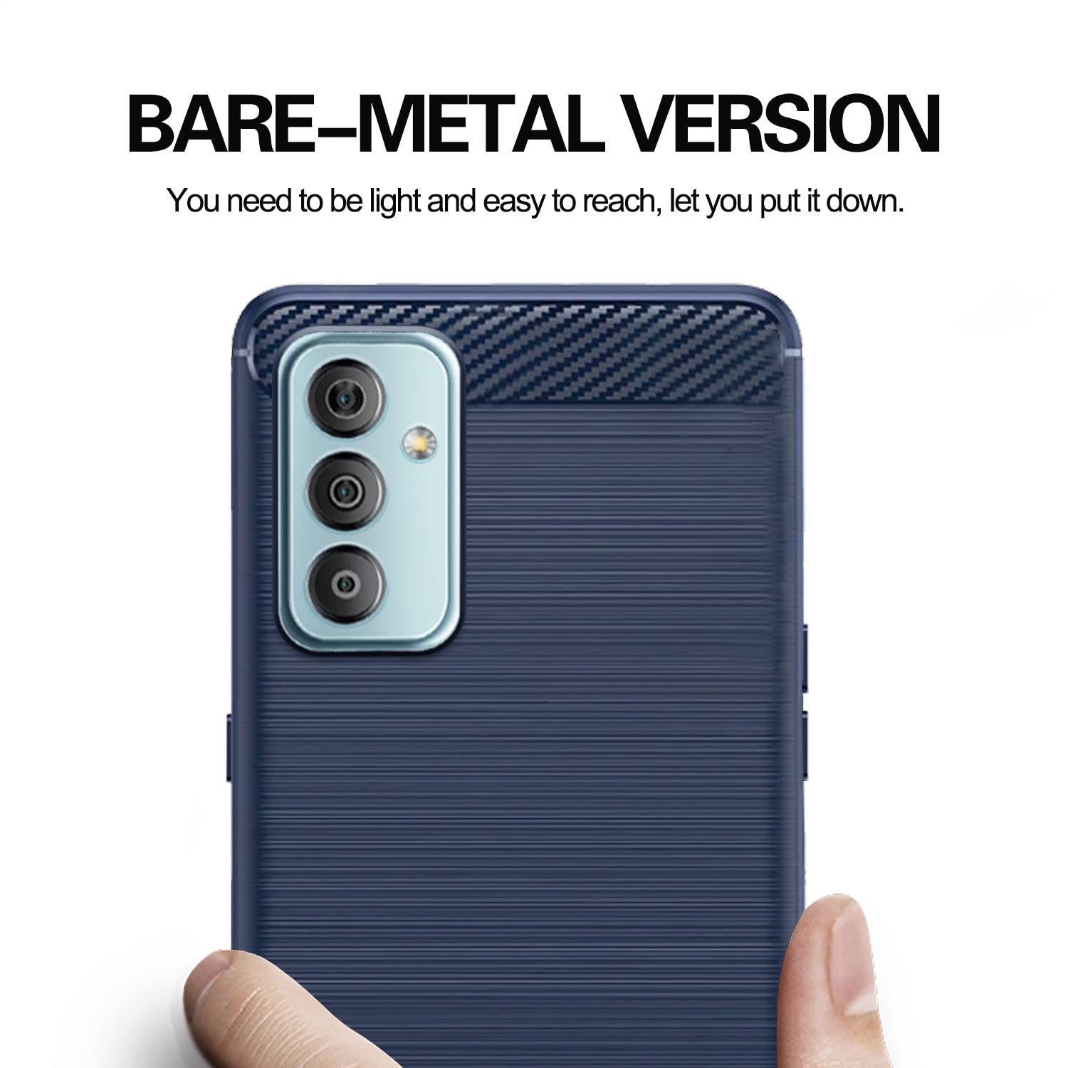 Pikkme Samsung F23 5G Hybrid blue back cover – photo 7
