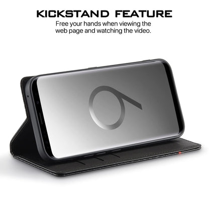 Black wallet flip cover for Samsung S9 Plus – Pikkme – photo 5