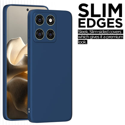 Pikkme blue Matte phone cover for Moto Edge 60 Pro 5G – photo 6