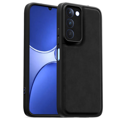 Pikkme black Leather phone cover for Realme P4 Lite 5G