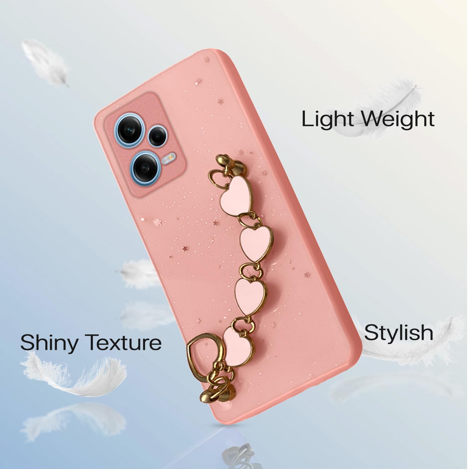 Pikkme Redmi Note 12 5G pink mobile cover – photo 6