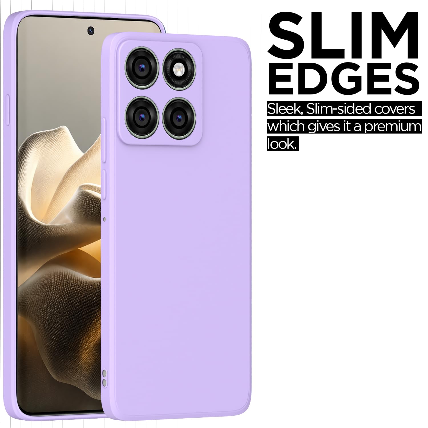Pikkme purple Matte phone cover for Moto Edge 60 Pro 5G – photo 6