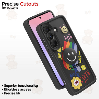 Black Smile Rainbow mobile cover for Samsung A37 5G – Pikkme – photo 6