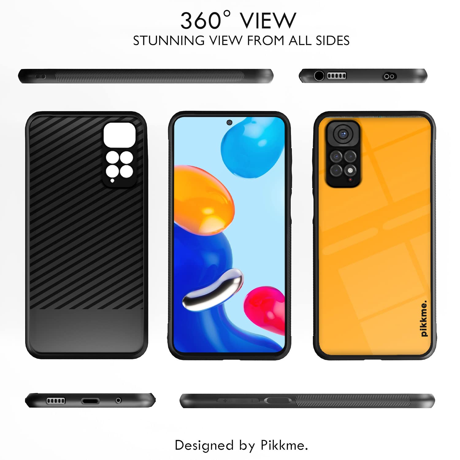 Redmi Note 11/Note 11s Hybrid phone cover by Pikkme – photo 2
