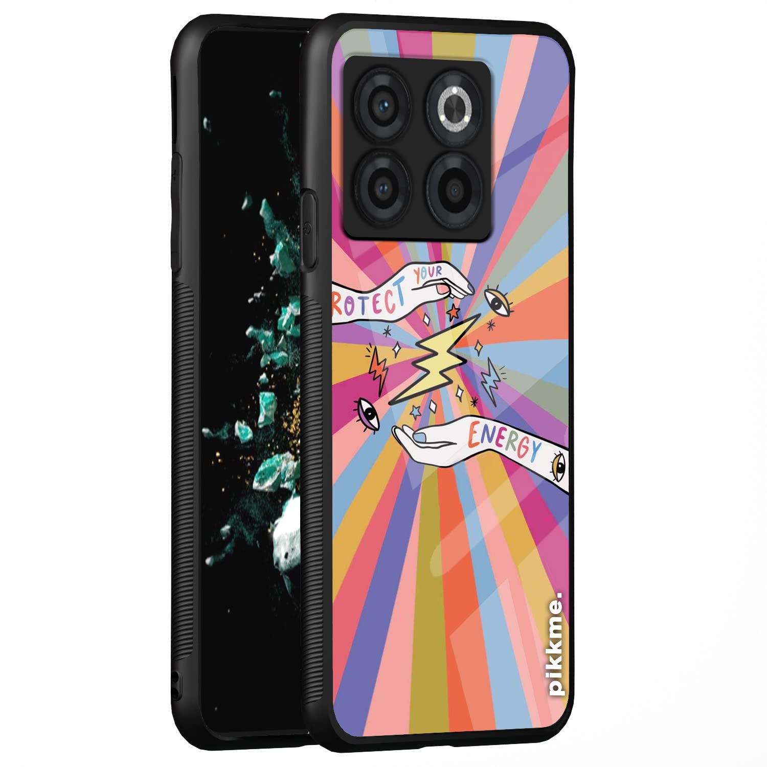 Pikkme OnePlus 10T 5G Hybrid mobile back cover