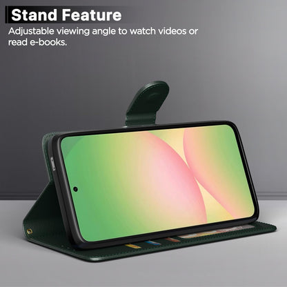 Pikkme Samsung A36 5G Wallet green flip case – photo 3