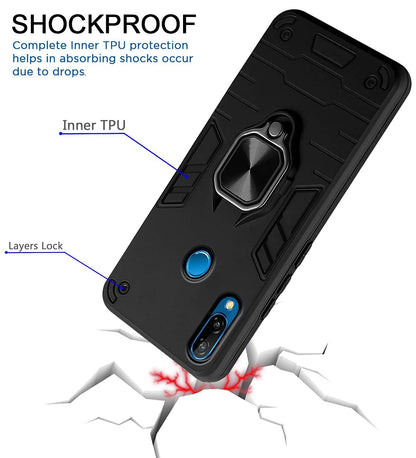 Honor P20 Lite back cover in black by Pikkme – photo 4