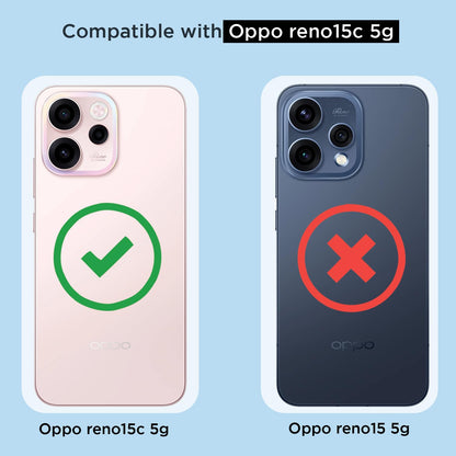 Pikkme transparent PC-TPU phone cover for Oppo Reno 15C 5G – photo 4