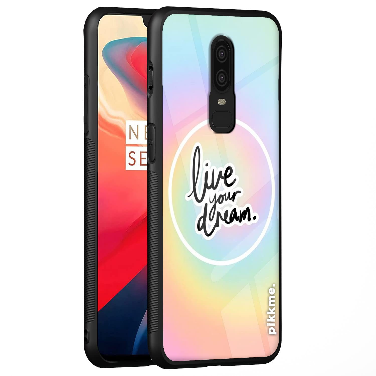 Pikkme OnePlus 6 Hybrid back cover