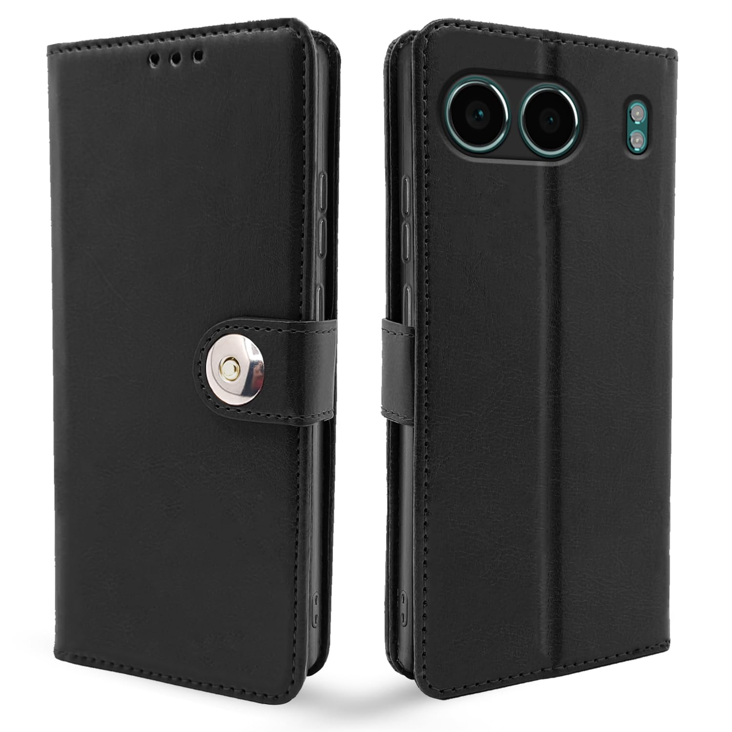 OnePlus Nord 4 5G flip cover in black by Pikkme