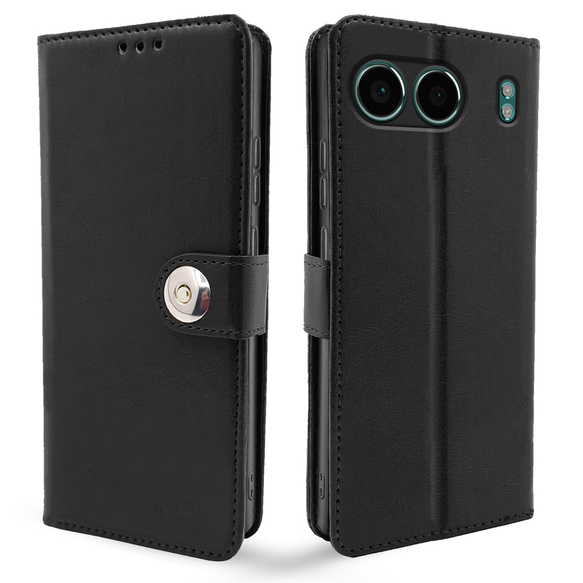 OnePlus Nord 4 5G flip cover in black by Pikkme