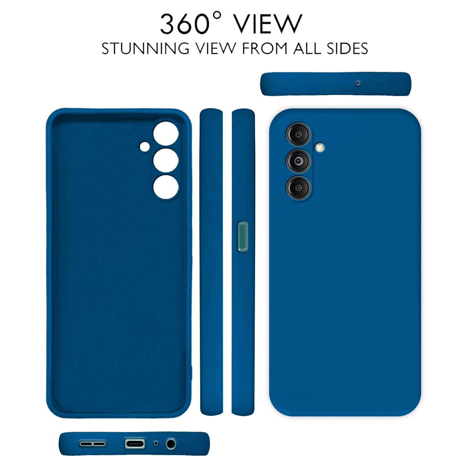 Blue mobile back cover for Samsung M14 5G – Pikkme – photo 3