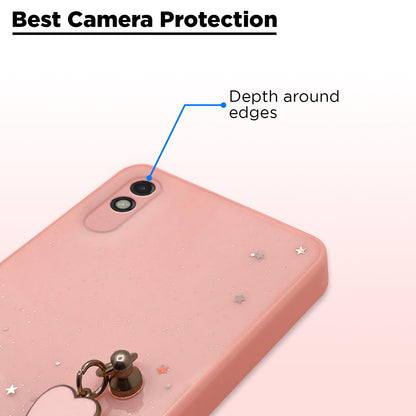 Redmi 9A/9i/9A Sport Chain mobile back cover in pink by Pikkme – photo 2