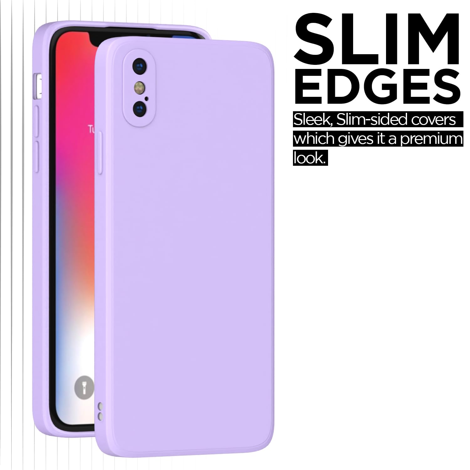 Pikkme purple Liquid Silicone mobile cover for iPhone X/XS – photo 7