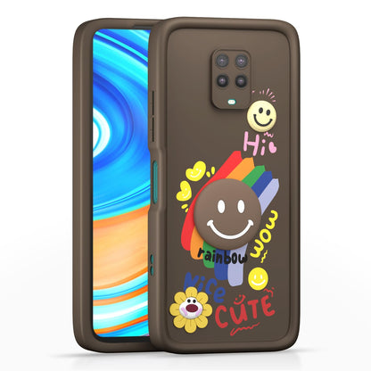 Pikkme brown Soft Silicone back cover for Redmi Note 9 Pro/Note 9 Pro Max/Poco M2 Pro/Note 10 Lite