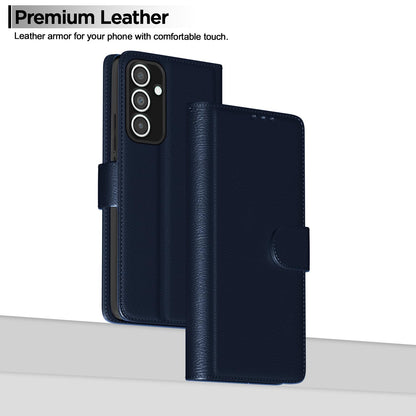 Pikkme Samsung M55/M55s/F55 5G blue flip cover – photo 2